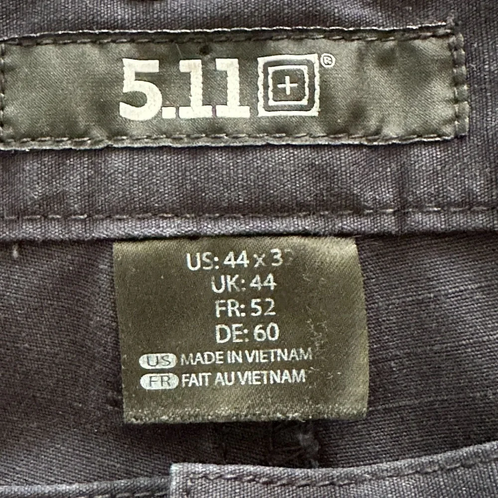 5.11 Tactical Tactlite Pro Cargo Pants Mens 44x32 Navy Blue Utility Work Ripstop